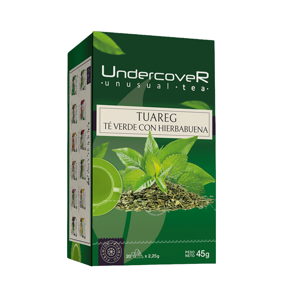 Tuareg, Té verde y hierbabuena
